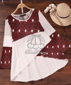 Alternative view of AJRAK SHORT SHIRT