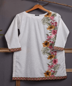 Alternative view of EMBROIDERED TOP