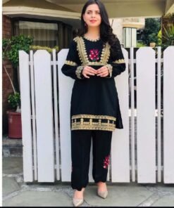Alternative view of EMBROIDERED 2 PIECE SUIT
