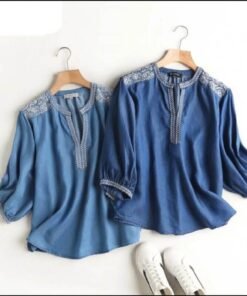 EMBROIDERED DENIM SHIRT