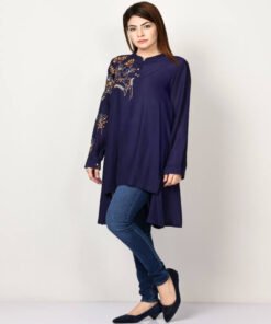 Alternative view of EMBROIDERED SHIRT