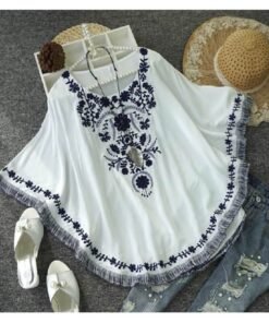 VINTAGE EMBROIDERED TOP