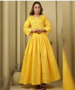 MIRROR WORK FROCK / MAXI