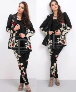 Alternative view of WORTH EMBROIDERED GOWN