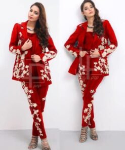 WORTH EMBROIDERED GOWN