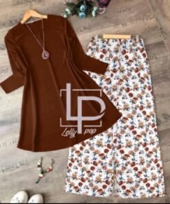 KURTI & BOOTCUT TROUSER