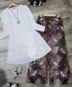 KURTI & BOOTCUT TROUSER