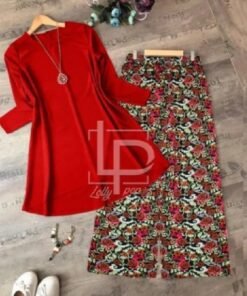 KURTI & BOOTCUT TROUSER