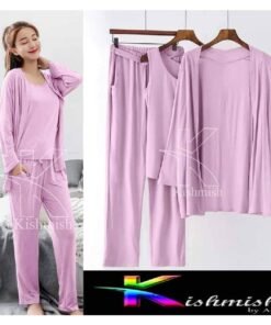 THREE PIECE NIGHT SUIT