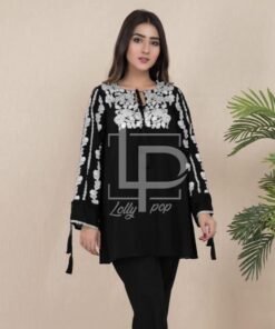 Alternative view of EMBROIDERED KURTI