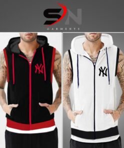 NY SLEEVELESS HOODIES