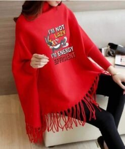 Alternative view of PRINT PONCHO