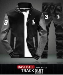 Alternative view of VERSITY ZIPPER TRACK SUIT