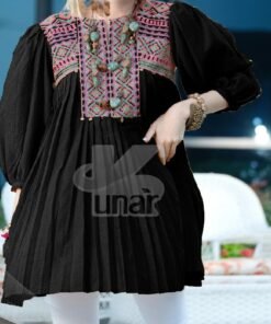 Alternative view of EMBROIDERED KURTI