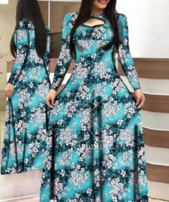 PRINTED LONG MAXI