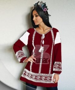 Alternative view of EMBROIDERED TOP