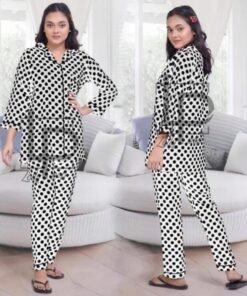 DOTTED NIGHT SUIT