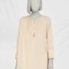 J. BEIGE EMBROIDERED LIMINAL 3PC STITCHED