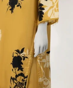 YELLOW LAWN EMBROIDERED STITCHED 2PC - Image 3